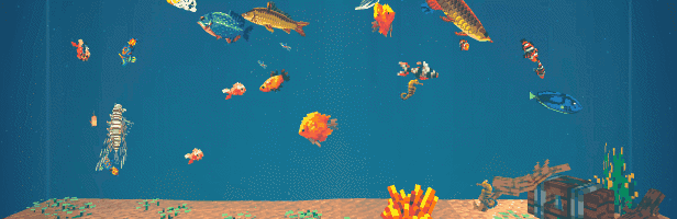 全球鱼友俱乐部：放置好时光 Tiny Aquarium Build.23896650 官方中文【200M】插图5