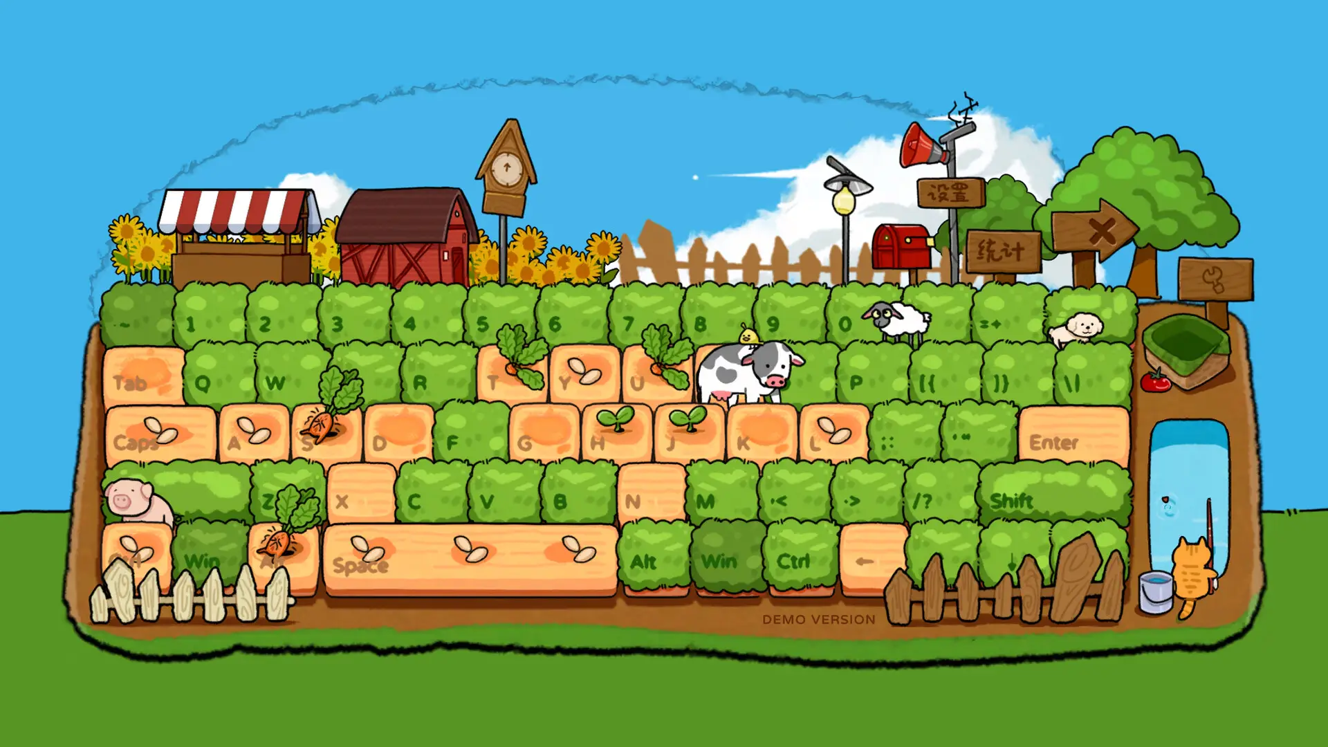 指尖农场 Typing Farmer Build.23155973 官方中文【90M】插图3 截图 #0