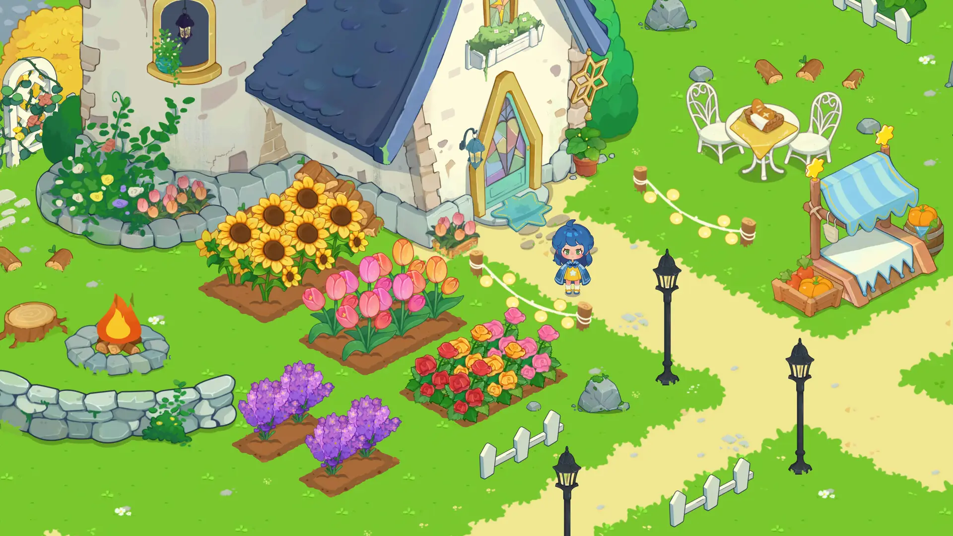 花林物语: 英语学习游戏 Blossom’s Grove: An English-Learning Game Build.24023371 官方中文【370M】插图3 截图 #0